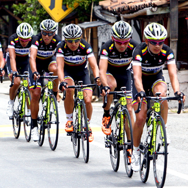 El Team Colombia abre temporada 2015 en carreteras argentinas.
