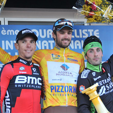 El podio final con Gastauer, Gilbert y Hibert (Foto©GilbertoChocce)