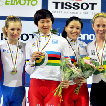 China se alzó con el oro, en la prueba de velocidad por equipos, en Mundial de Pista