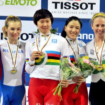 China se alzó con el oro, en la prueba de velocidad por equipos, en Mundial de Pista