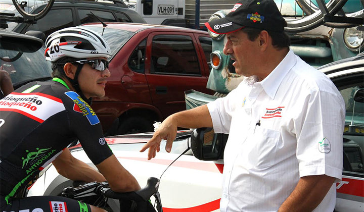 Gabriel Jaime Velez, dice que sus corredores del Orgullo Antioqueño van por buen camino