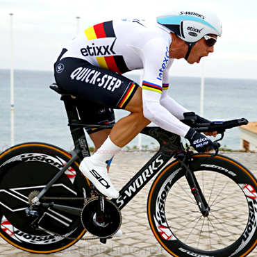 Tony Martin venció en su especialidad contra el cronómetro