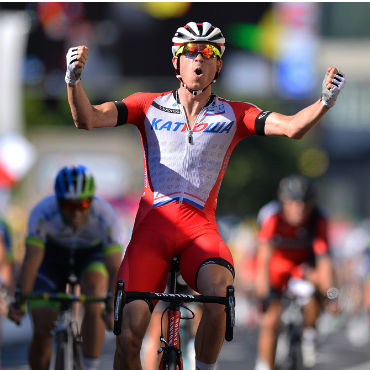 Alexander Kristoff ganó etapa y es el primer líder de los Tres Días de Panne