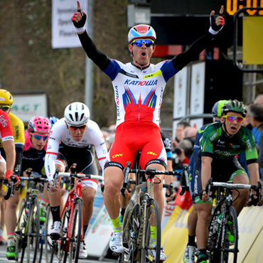 Alexander Kristoff se impuso en etapa de la París-Niza (Foto:ParisNice Press)