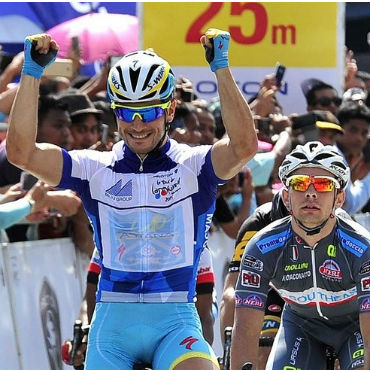 Andrea Guardini venció en la cuarta etapa de Tour de Langkawi