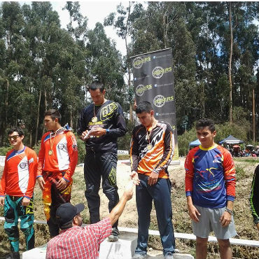 Andrés Jimenez, protagonista en BMX en Ecuador