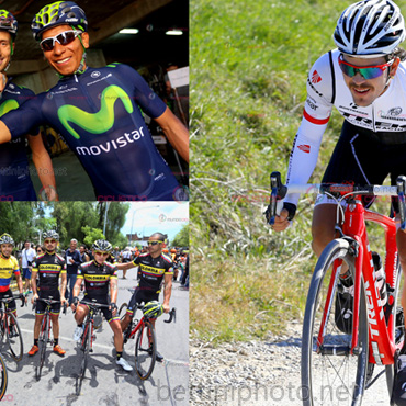 Colombia con sus mejores corredores World Tour en Tirreno Adriatico
