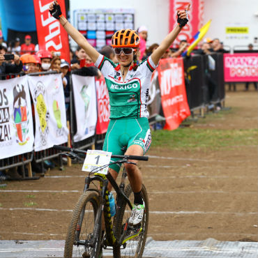 Daniela Campuzano, de México ganó medalla de Oro y cupo a los Olímpicos de Río en Panamericano de MTB