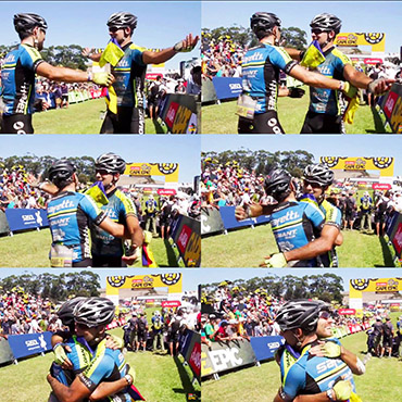 Cerón y Trujillo culminaron la edición 2015 de Cape Epic en el puesto 41 de la CG Final