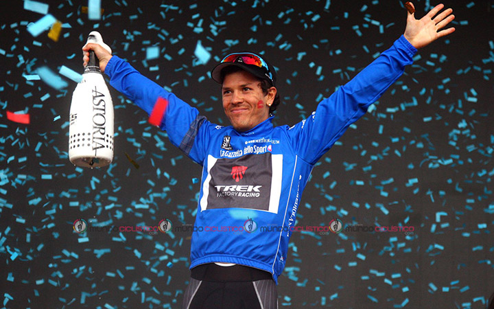Julián Arredondo es uno de los grandes favoritos para el final de la prueba corsa este domingo en el Col de l`Ospedale