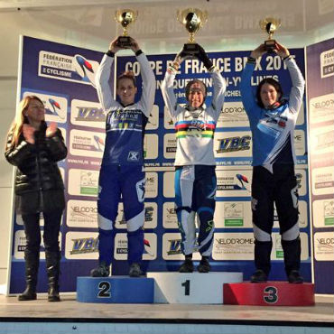 Mariana Pajón ganó este fin de semana Copa BMX de Francia