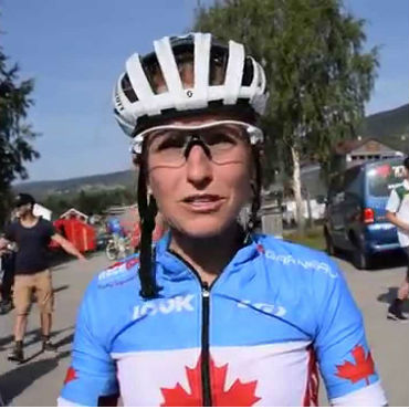 Mikaela Kofman, una de las participantes por Canadá en Campeonato Panamericano de MTB en Cota