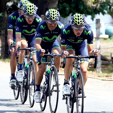 El Movistar Team América tendrá en Coppi-Bartali su primera gran cita en el ciclismo europeo