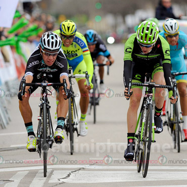 "Rigo" no ocultó su frustración por no conseguir la victoria en la 3a etapa de la Vuelta a Cataluña 2015