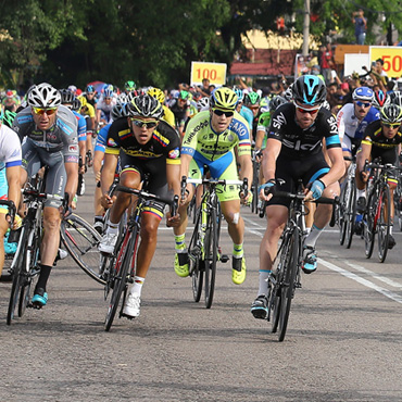 Sebastian Molano fue 4to en la etapa seis del Tour de Langkawi
