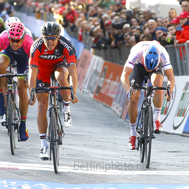 Greg Van Avermaet triunfador de la etapa de hoy en la Tirreno Adriático