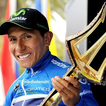 El gran escarabajo boyacense reconoció este lunes la cuarta etapa del Tour 2015 junto a su escuadra Movistar