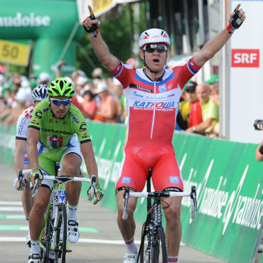 Alexander Kristoff ganó segunda etapa de los tres días de La Panne