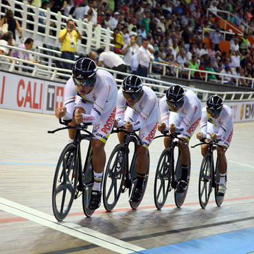 Campeonato Nacional Elite de Ciclismo de Pista 2015 en Cali, del 30 de abril al tres de mayo