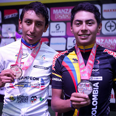 Egan Bernal y Wilson Peña hicieron el 1-2 para Colombia y el Specialized-Tugó en la categoría Junior