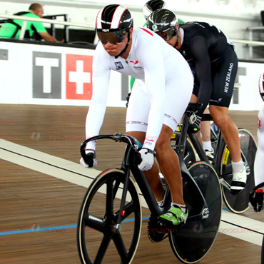 Fabián Puerta, una de las estrellas en Parada Nacional de Pista