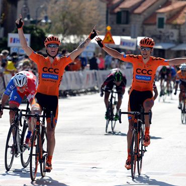Grega Bole fue el ganador de la primera etapa del Tour de Croacia
