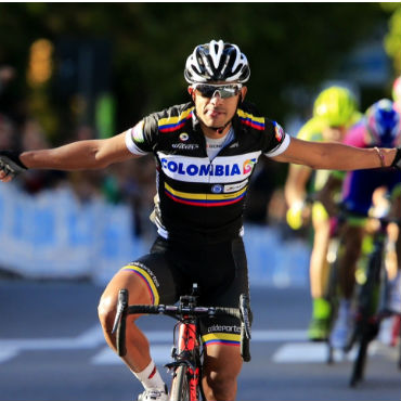 Leonardo Duque, el mejor de los pedalistas colombianos en la Clásica francesa Paris-Camembert