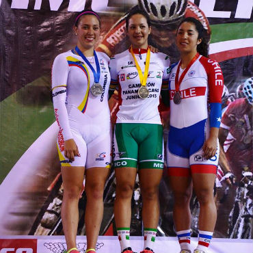 Luisa Parra sumó medalla de plata en la prueba de velocidad individual