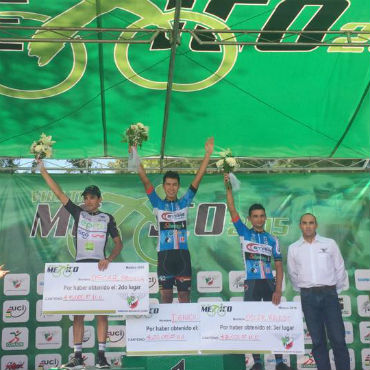 Oscar Sevilla fue segundo en la primera etapa de la Vuelta a México