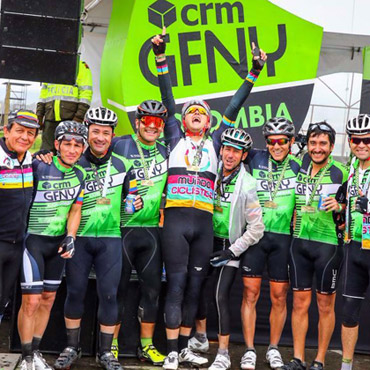 El gran FOndo New York Colombia una fiesta para los amantes del Ciclismo