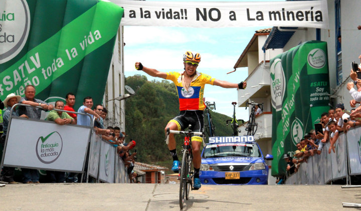 Richard Caparáz suma su segunda etapa consecutiva en la VUelta de la Juventud