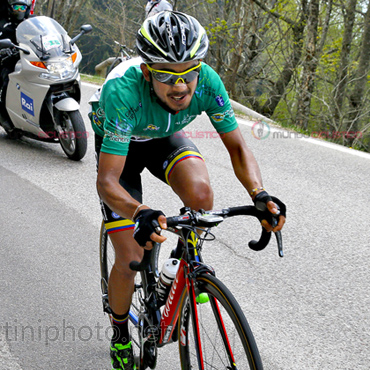 Rodolfo Torres fue sexto en tercera etapa el Giro de Trentino