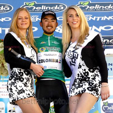 Rodolfo Torres, campeón de la montaña del Giro del Trentino