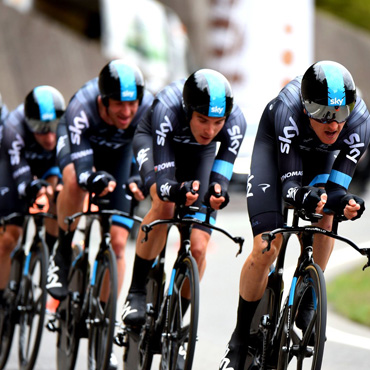 Geraint Thomas, primer líder del Tour de Romandía