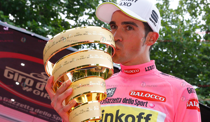 Alberto Contador, el nuevo campeón del Giro de Italia 2015