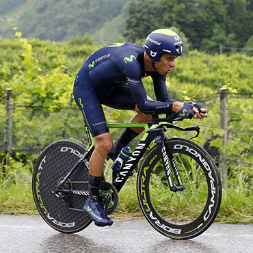 El tico Andrey Amador se metió al podio del Giro de Italia a falta de una semana para el final