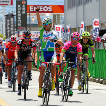Benjamín Prades venció en la cuarta etapa del Tour de Japón