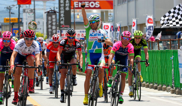 Benjamín Prades venció en la cuarta etapa del Tour de Japón