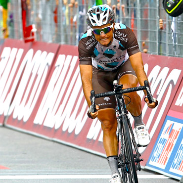 Carlos Betancur, no renuncia a conseguir un triunfo en una etapa del Giro 2015