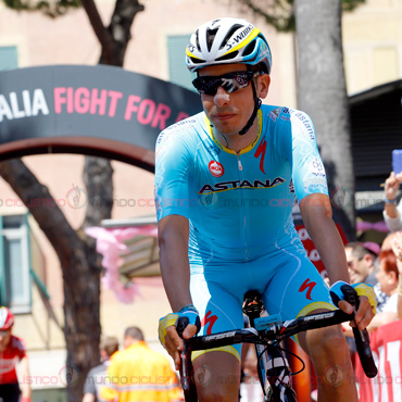 Fabio Aru, uno de los candidatos al título del Giro de Italia