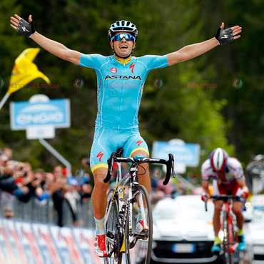 Mikel Landa, el vencedor de la etapa de este domingo en el Giro de Italia
