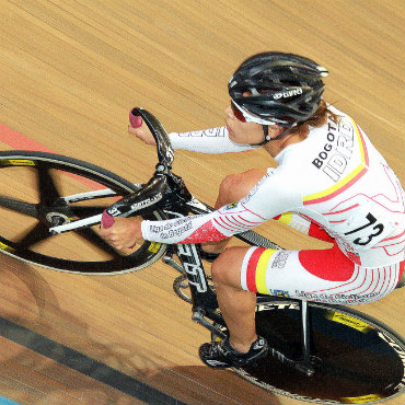 Milena Salcedo, la 'reina' de la pista en Nacional de Cali