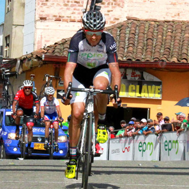 Oscar Sevilla primer líder de Vuelta a Antioquia