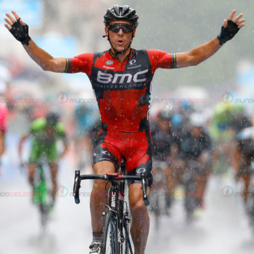 Gilber ganador de la etapa de este jueves en el Giro de Italia