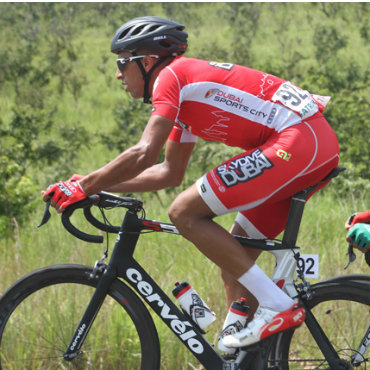 Rafaa Chtioui fue ganador de etapa y es el líder del Tour de Japón