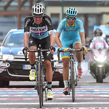Urán terminó tercero en las dos últimas etapas de montaña del Giro de Italia 2015