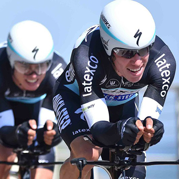 Rigoberto Urán abrió con pie derecho un Giro de Italia 2015 donde es uno de los máximos favoritos (Foto©EttixQuikstep)