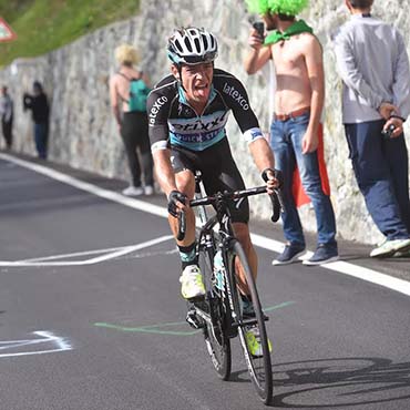 “Rigo" fue tercero en la llegada al Cervinia, antesala al fin de semana final del Giro de Italia 2015