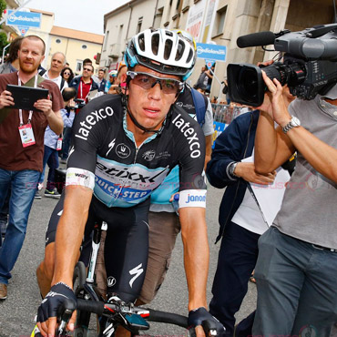 Rigoberto Urán, se mantiene con la idea de ganar una etapa del Giro de Italia 2015