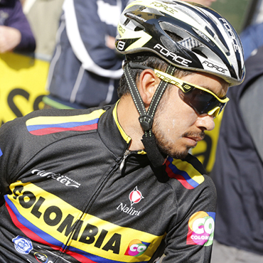 Rodolfo Torres fue uno de los mas activos del Team Colombia en la 3a jornada de la prueba francesa